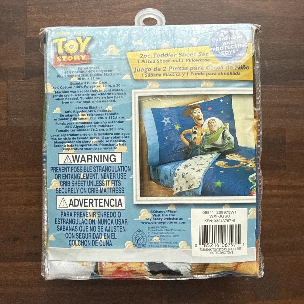 You Story 2 Piece Toddler Sheet Set NEW